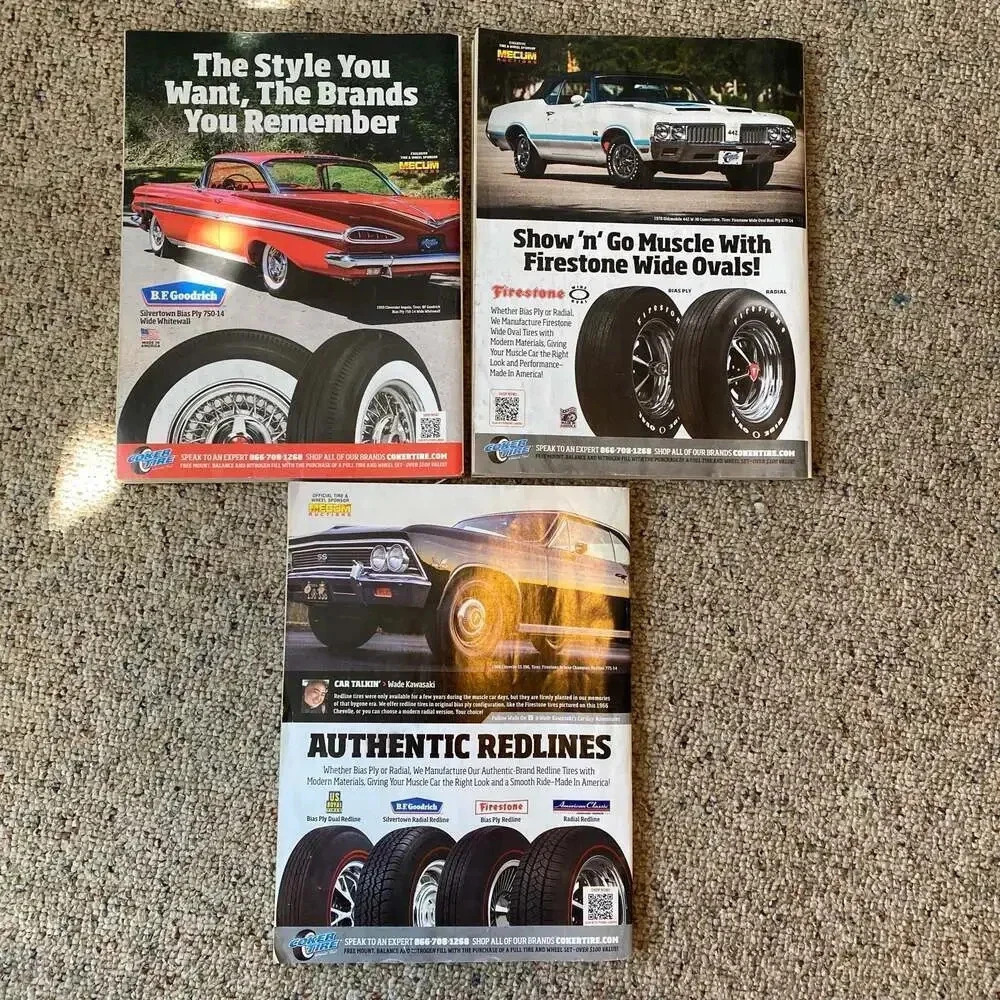 Vintage Hemmings Motor News Magazines 3 Pieces Lot - Picture 2 of 8